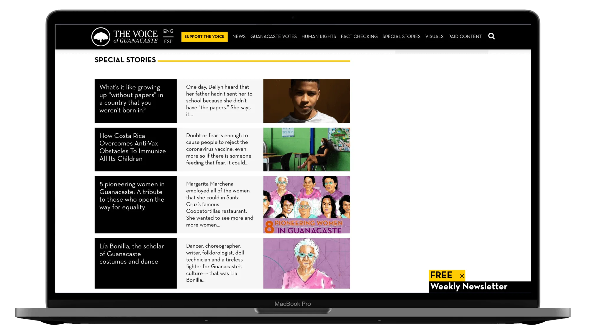 The Voice of Guanacaste